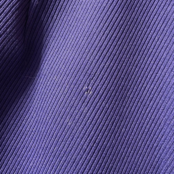 VERSACE JEANS COUTURE PURPLE FAUX WRAP SKIRT - Picture 5 of 5